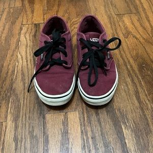 Maroon Vans